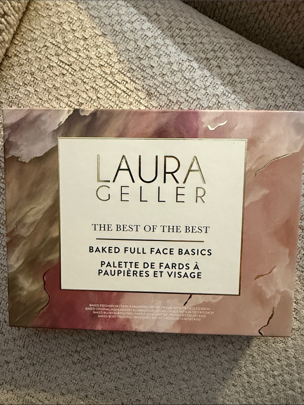 Laura Geller Pink Marble Baked Full Face Palette